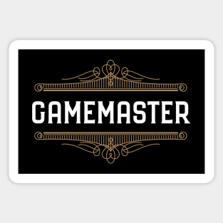 Gamemaster the Lore Master Roleplaying Addict - Tabletop RPG Vault Sticker